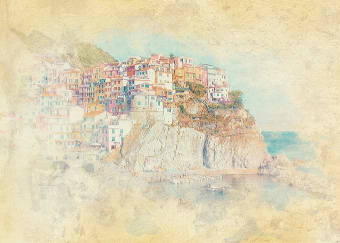 Manarola Watercolor