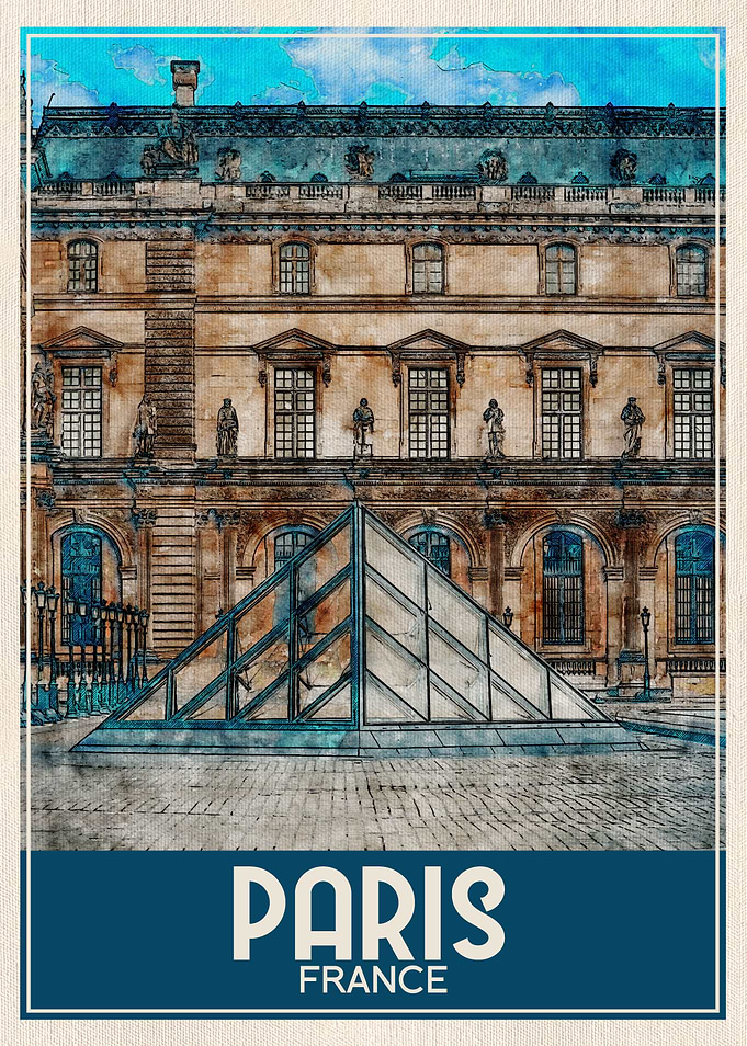 Travel Art Paris France