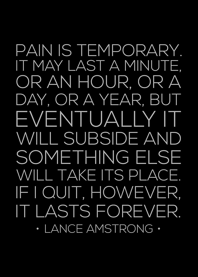 Pain is Temporary