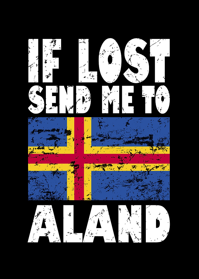 Aland Flag Saying