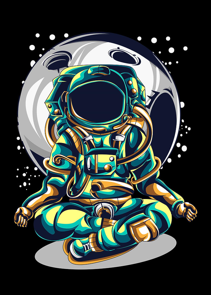 Space astronauts