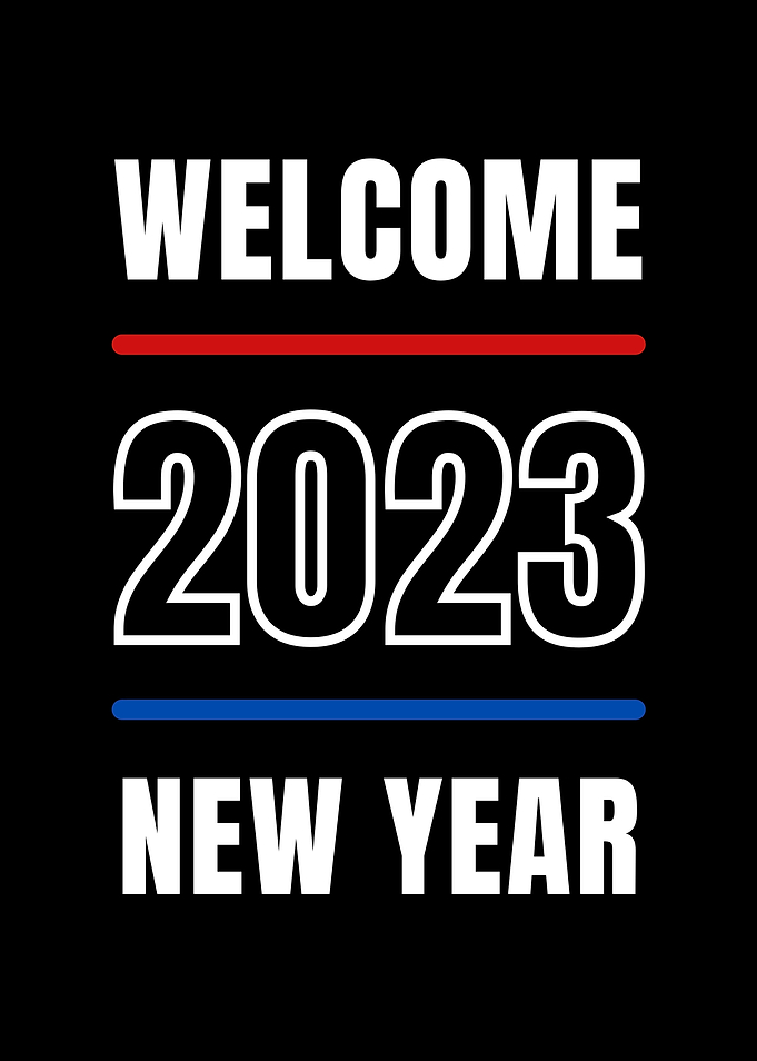 Welcome New Year 2023