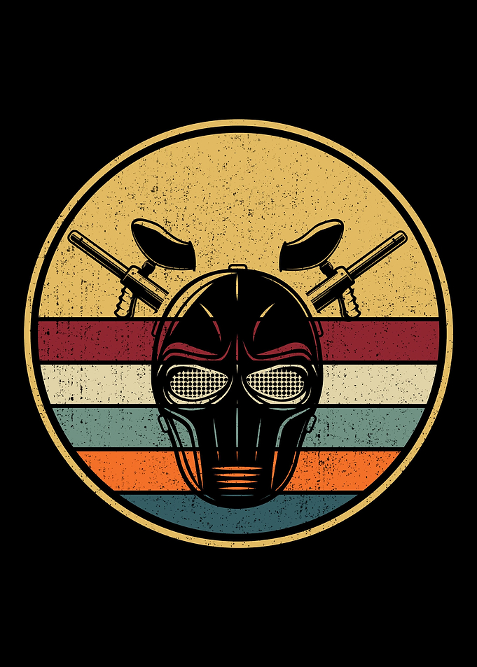 Retro Paintballer Vintage