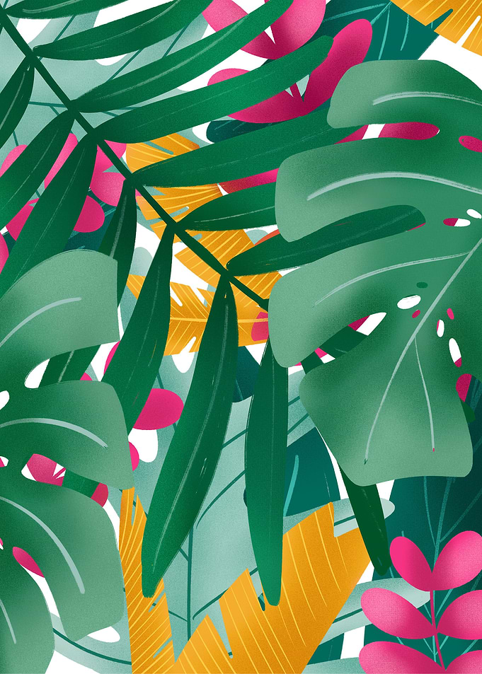 Tropical Leaves 1