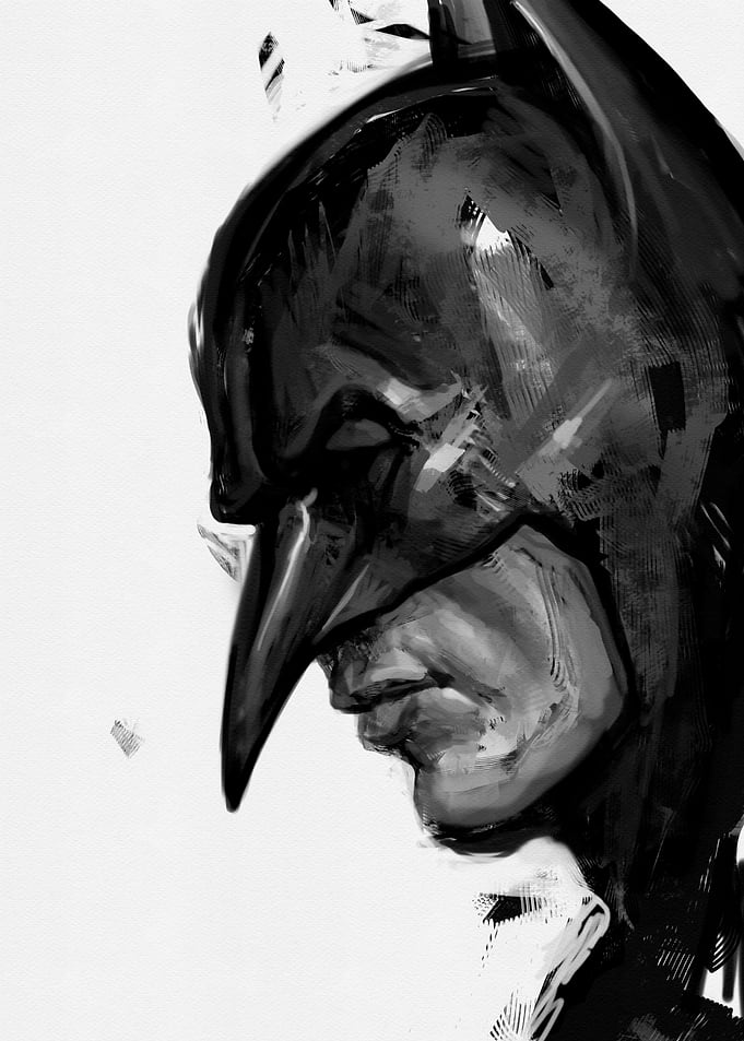 Batman portrait