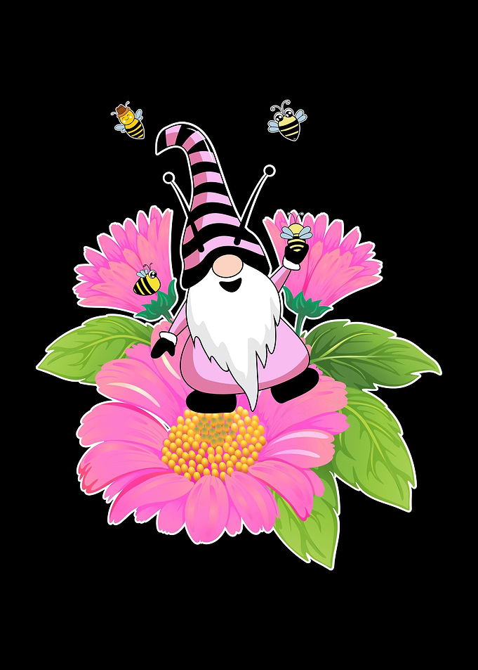 Cute Gnome Flower