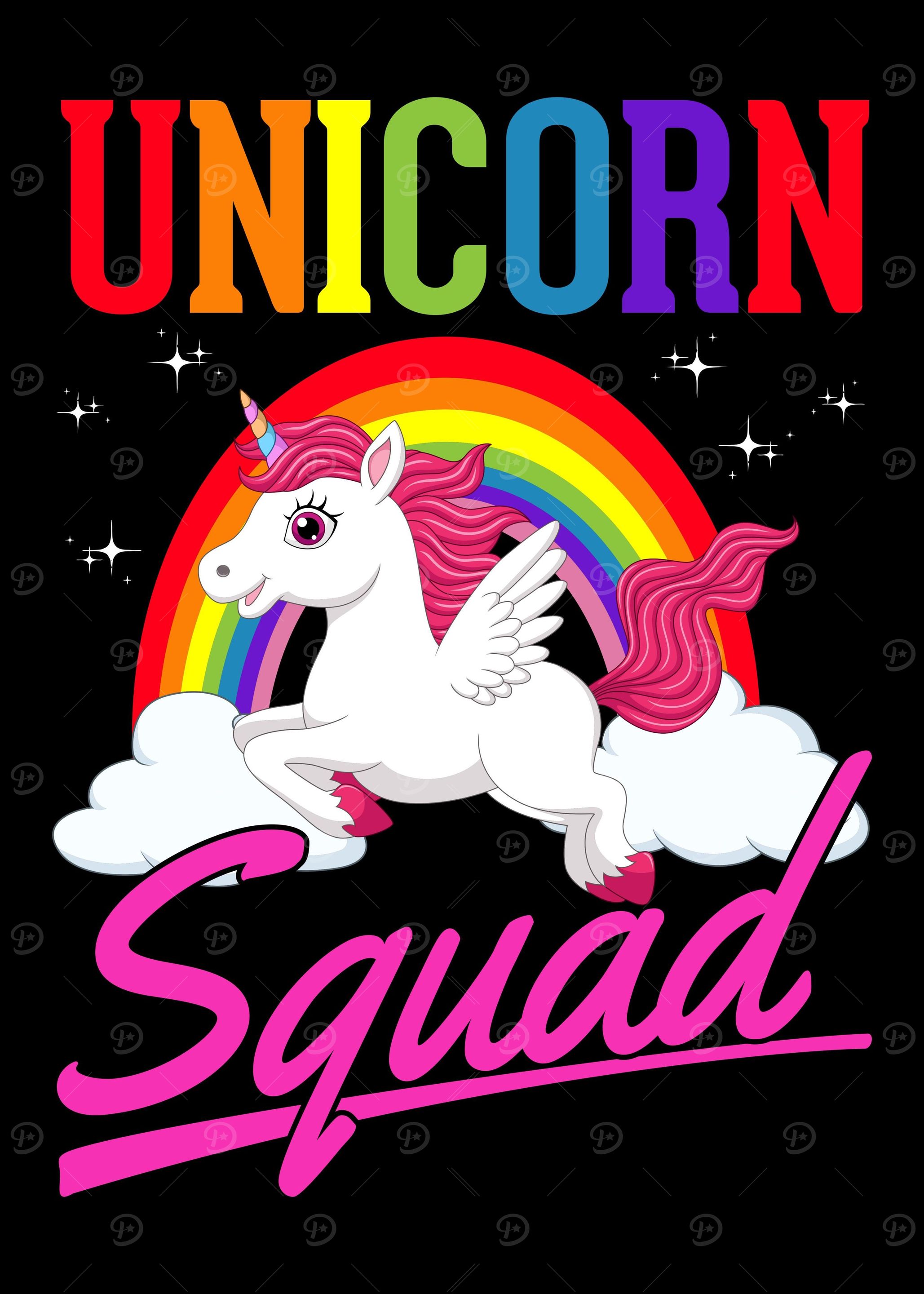 Unicorn Squad Colorful