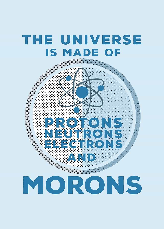 The Universe is made of