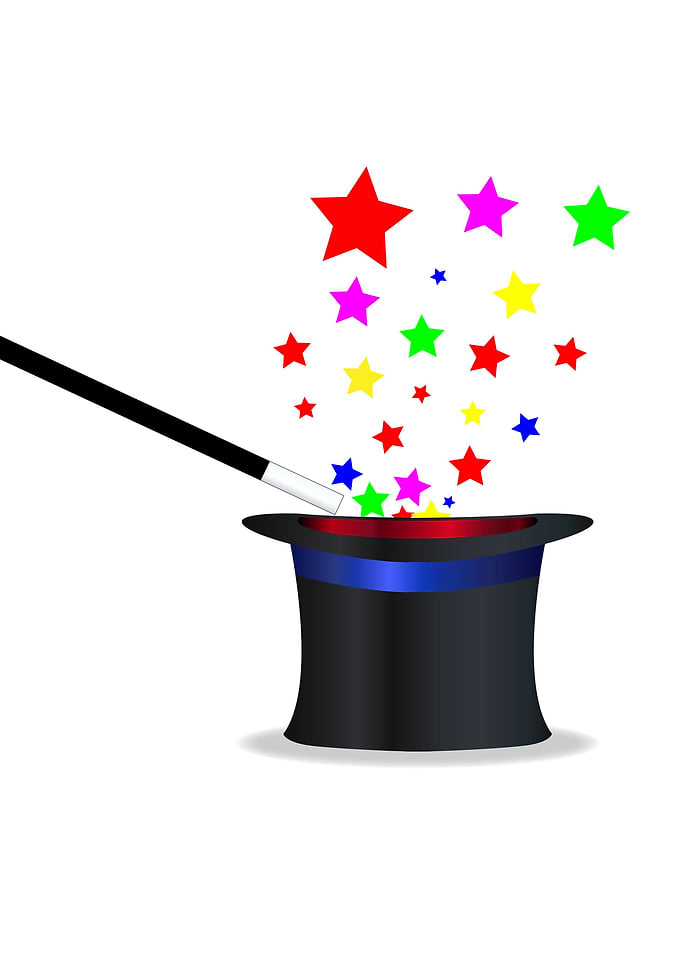 Magic Hat And Wand