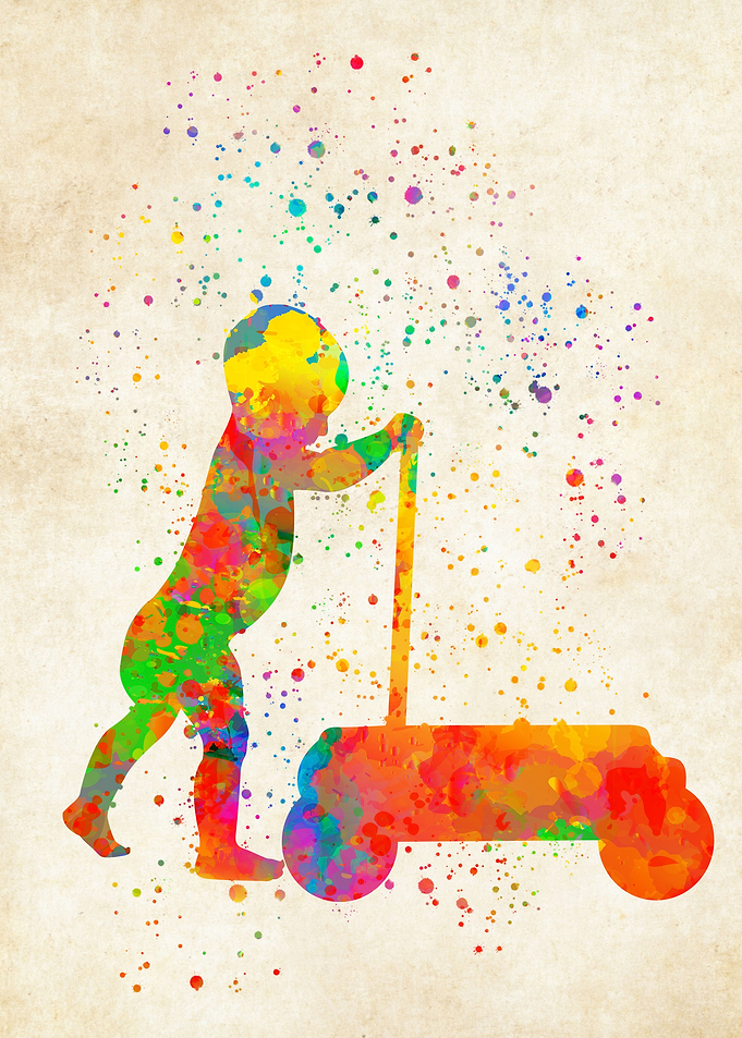 Baby Toy Watercolor