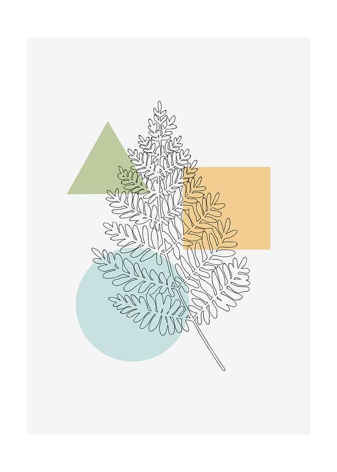 Geometric abstract art
