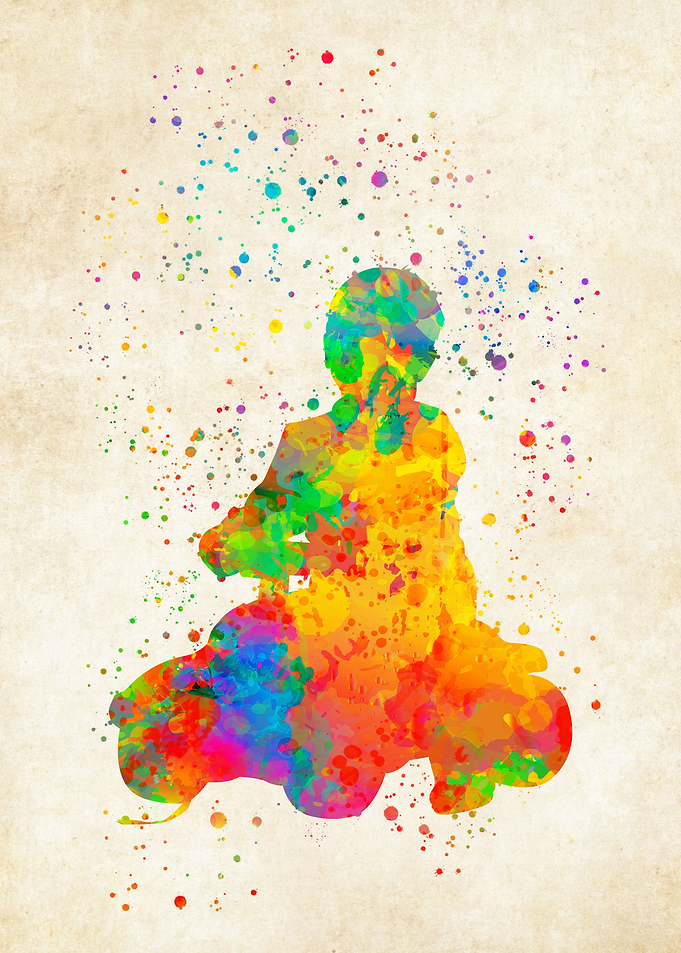 Baby Toy Watercolor