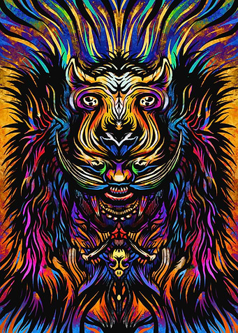 Neon Shaman