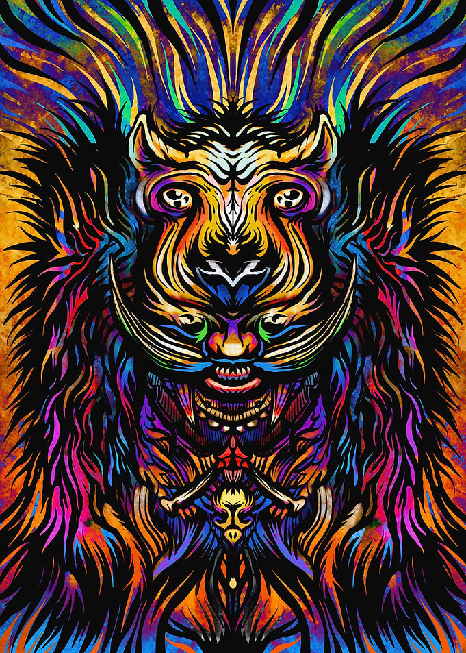 Neon Shaman