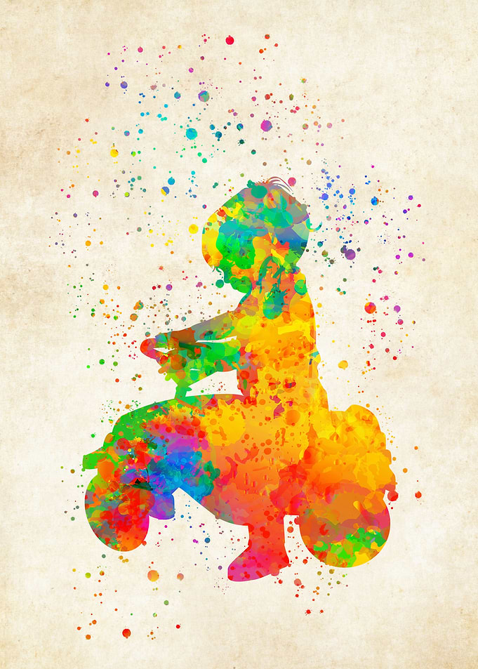 Baby Toy Watercolor