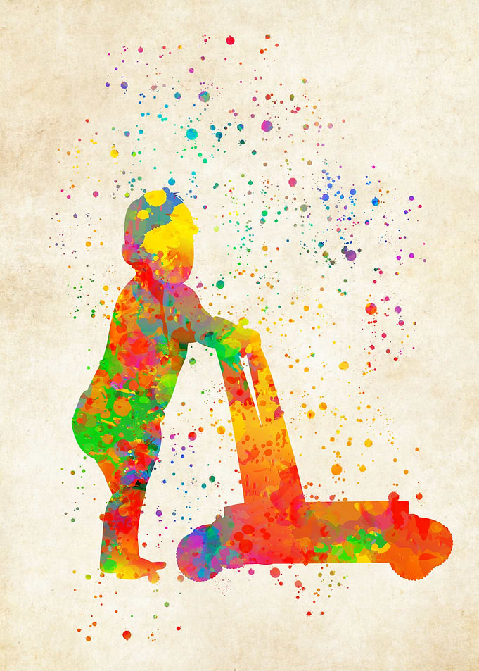 Baby Toy Watercolor