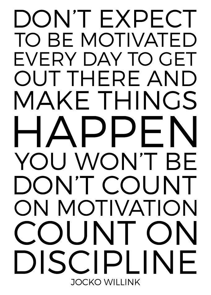 Count on Discipline