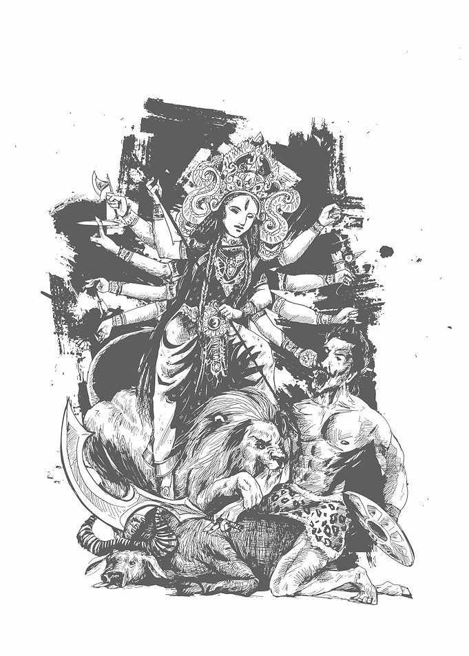 Happy durga puja