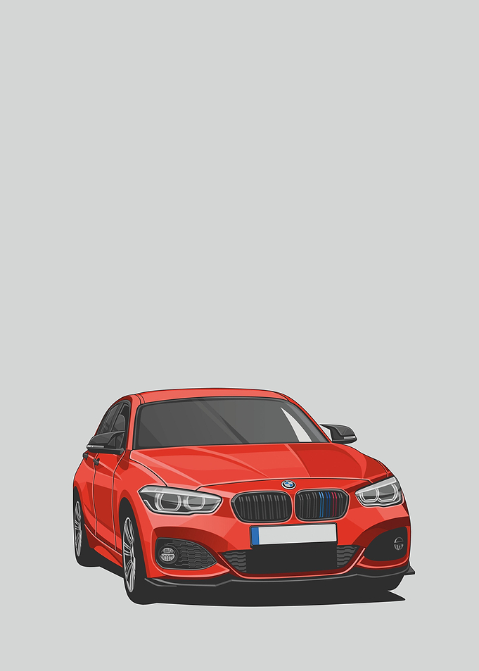 bmw 8 series red