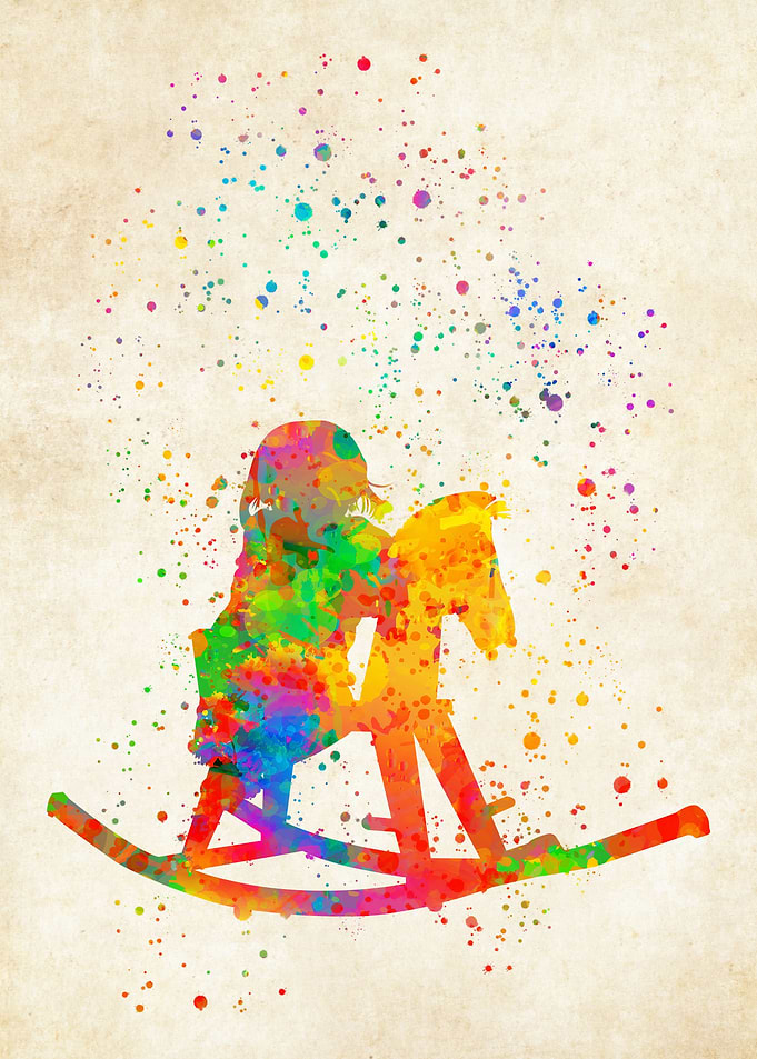 Baby Toy Watercolor