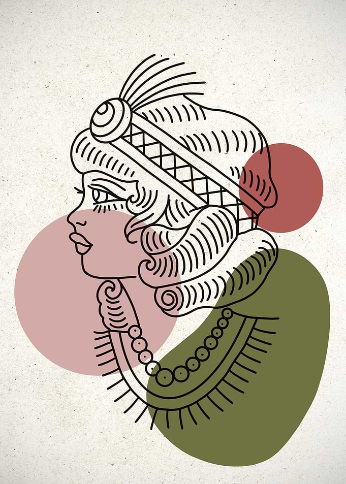 Persian Gypsy Woman