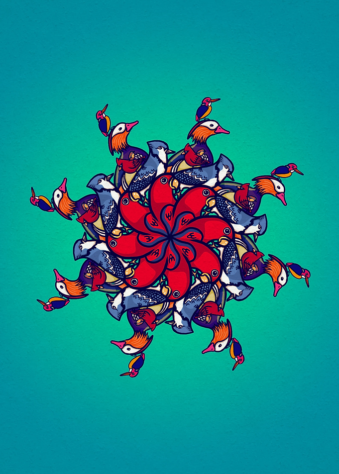 Bird parade
