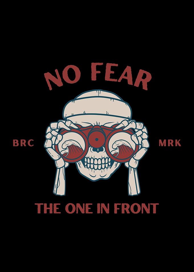No Fear The One In Front