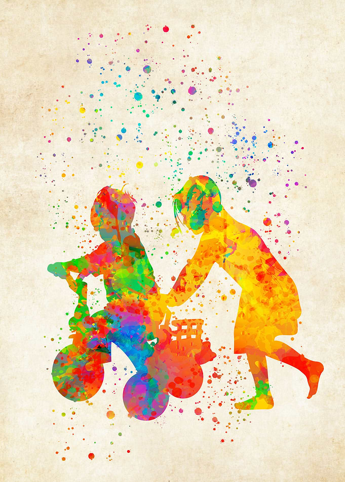 Baby Toy Watercolor