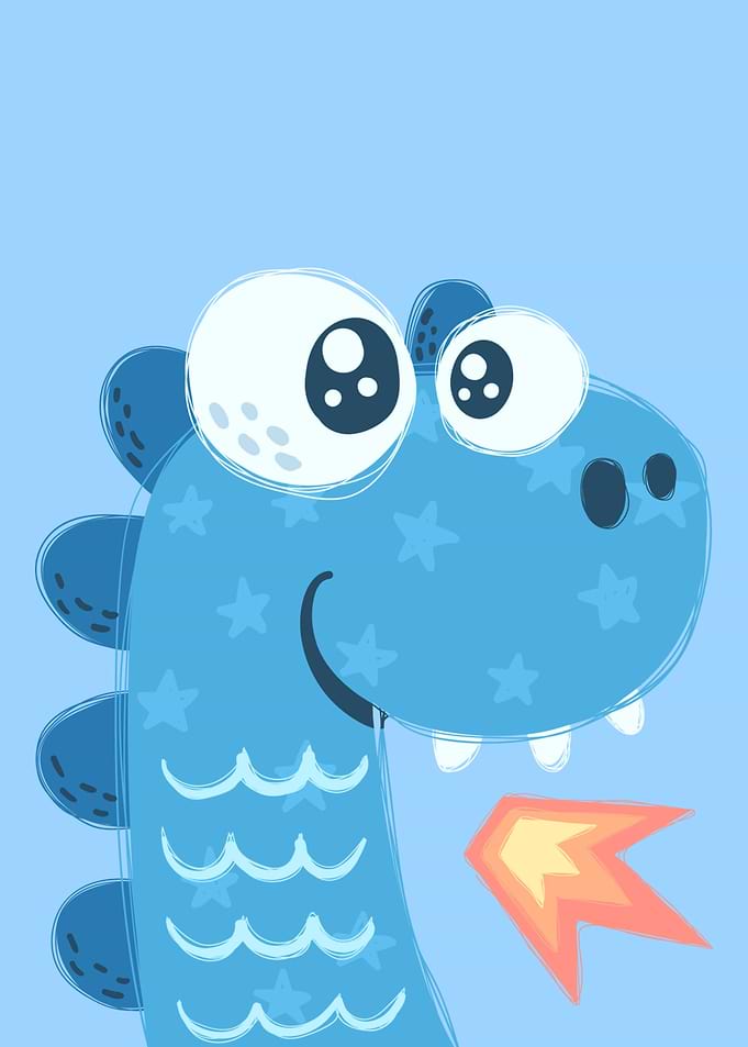 Blue Dino