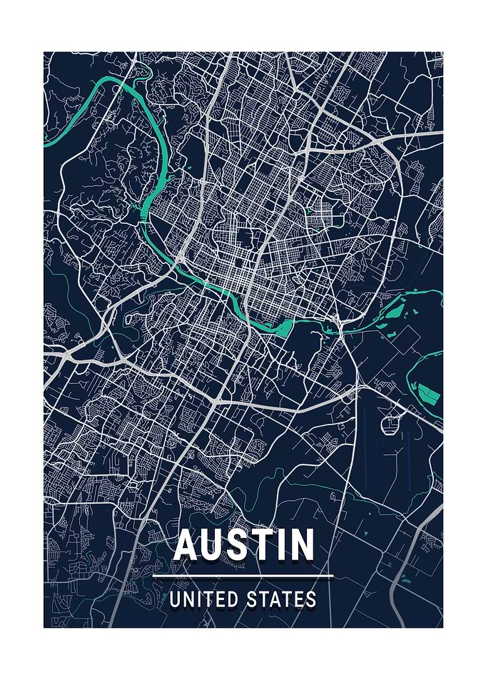 City Map Brooklyn USA