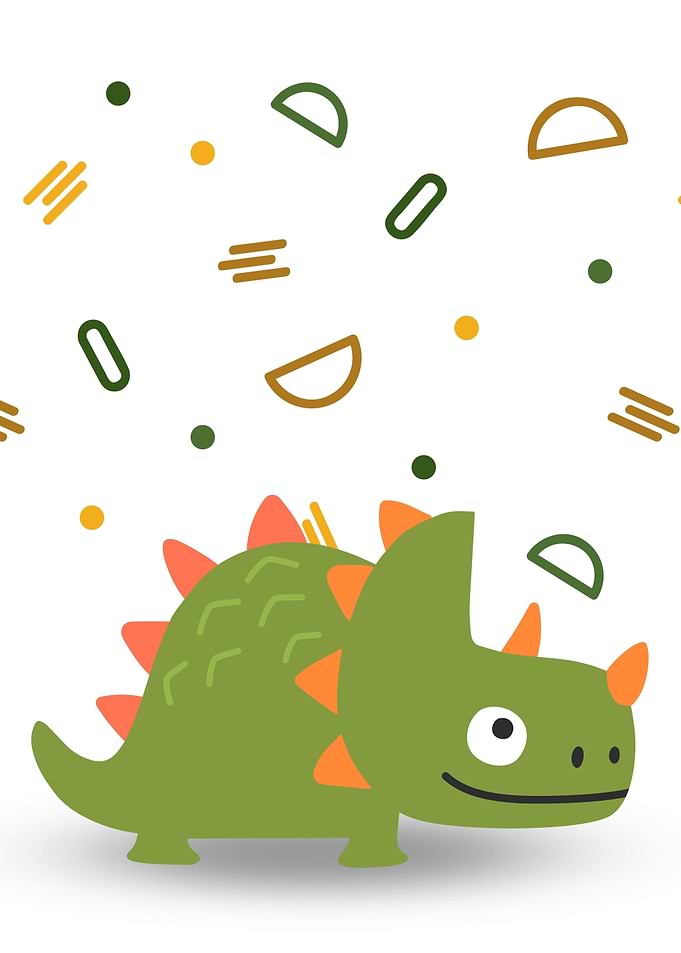 Cute Baby Dinosaur
