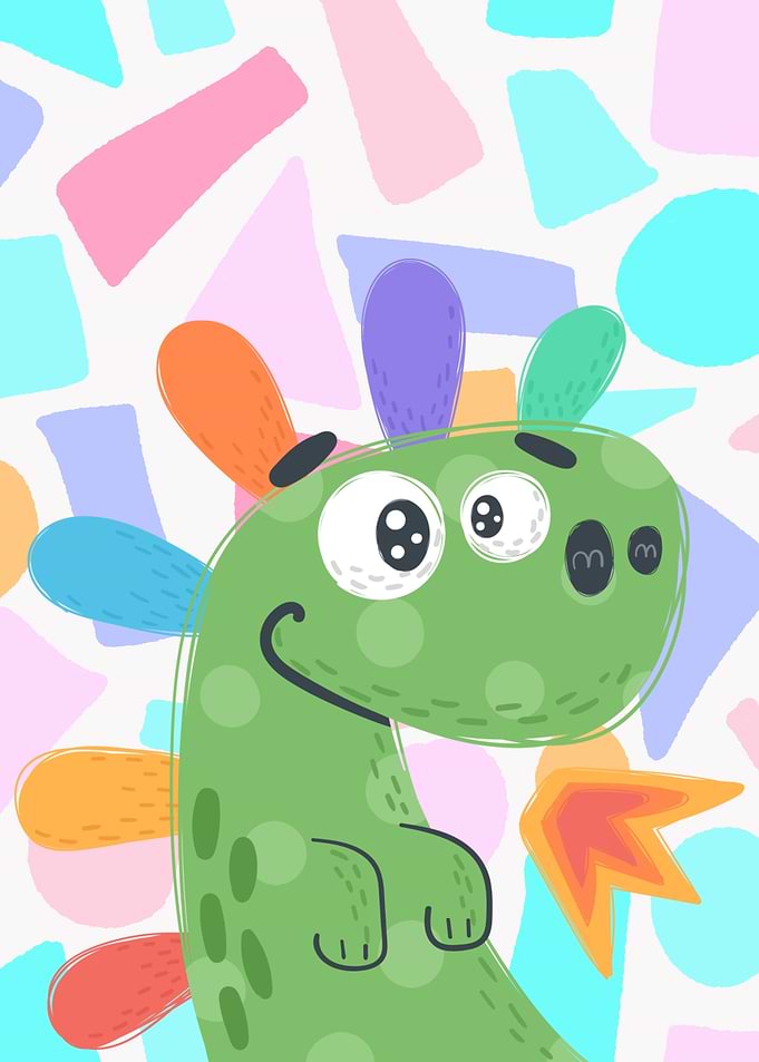 Rainbow Dino