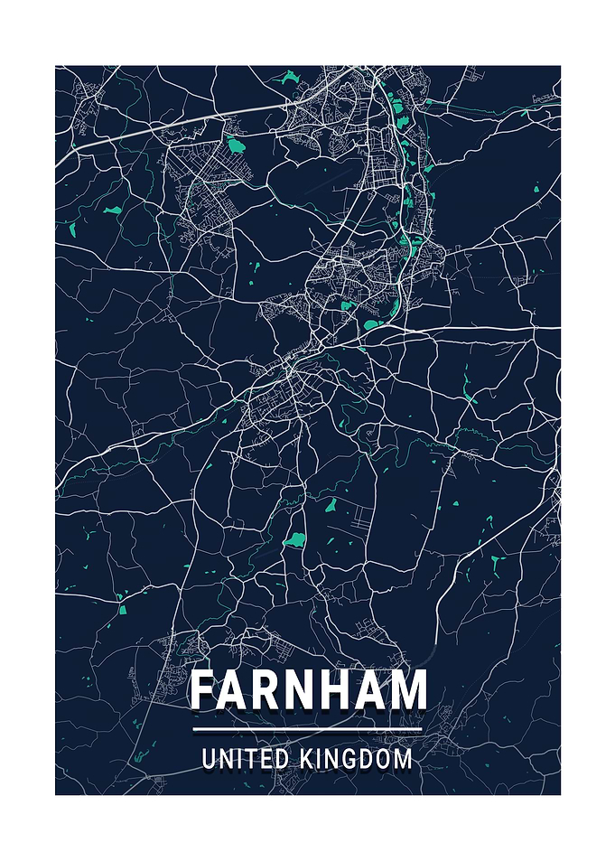 City Map Farnhan