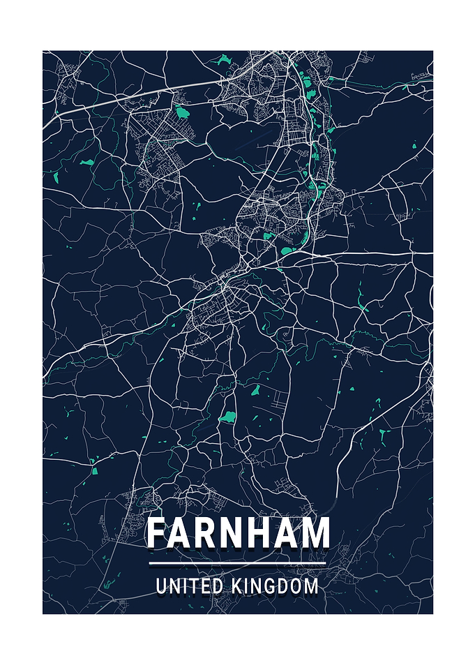 City Map Farnhan