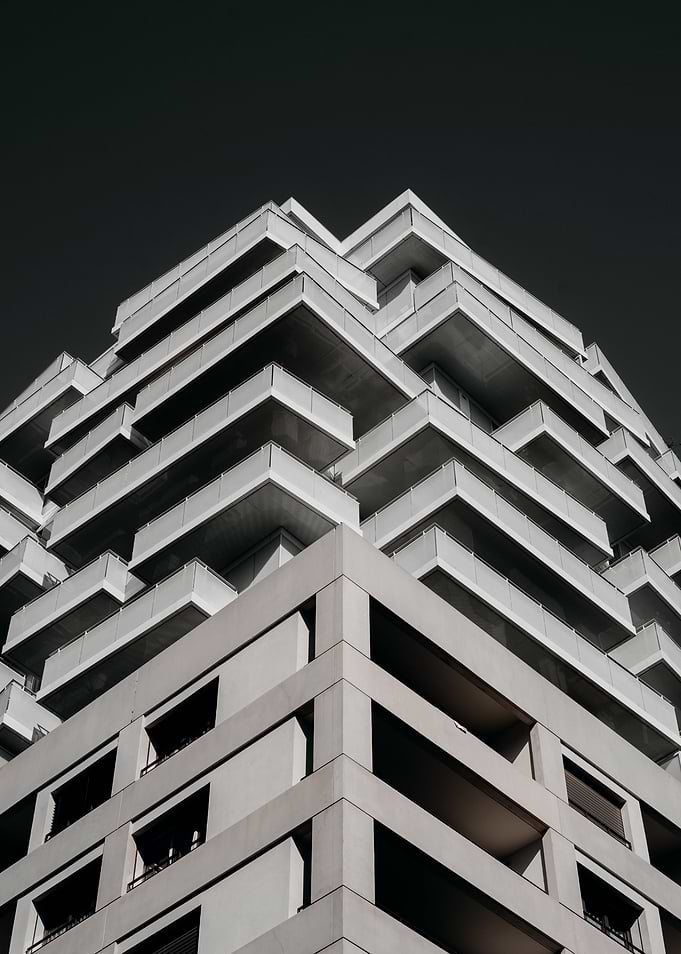 Geometric houses