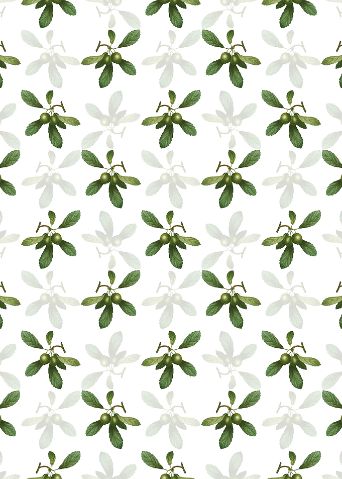 Floral Crabapple Pattern