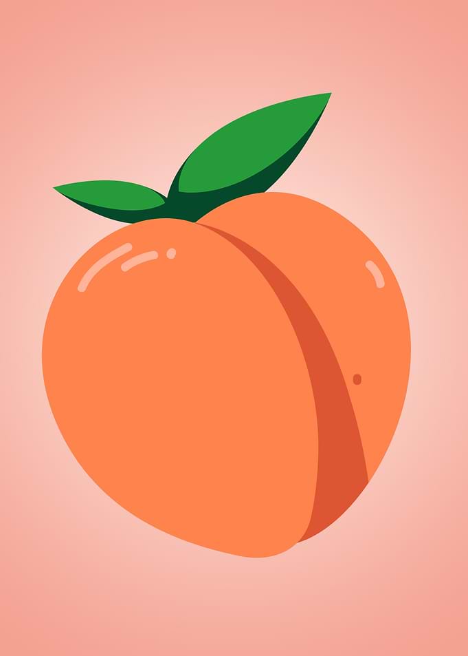 Peach Emoji