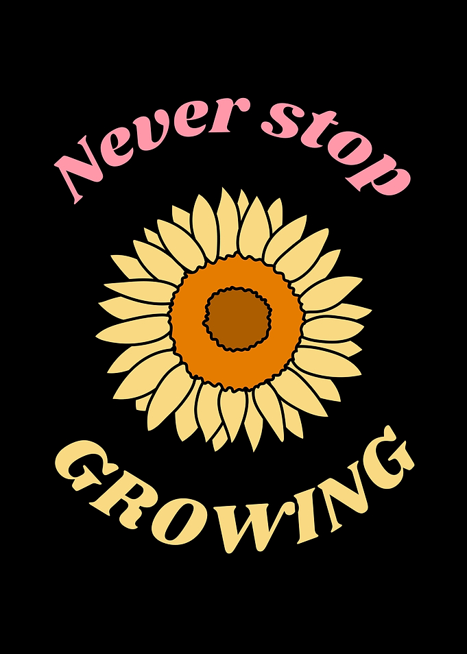 Never Stop Growing