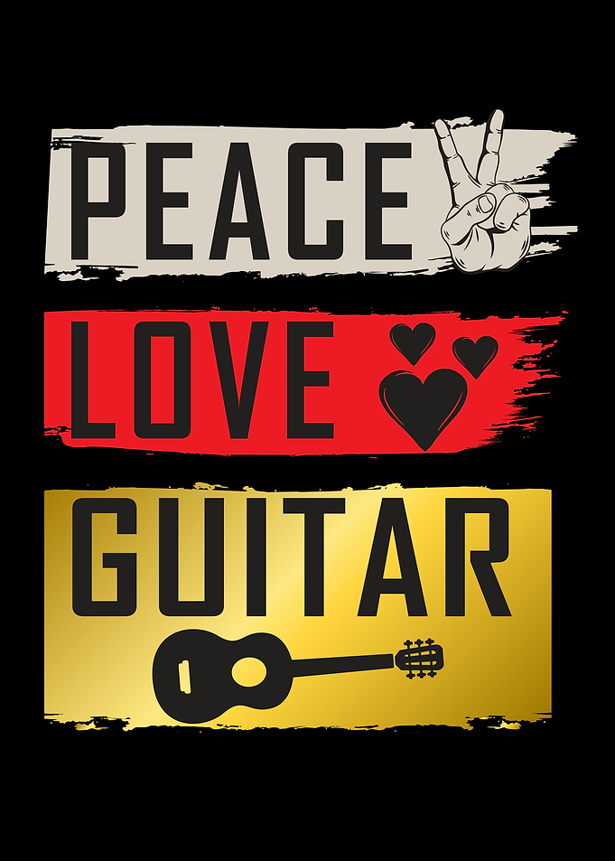 Peace Love Guitar