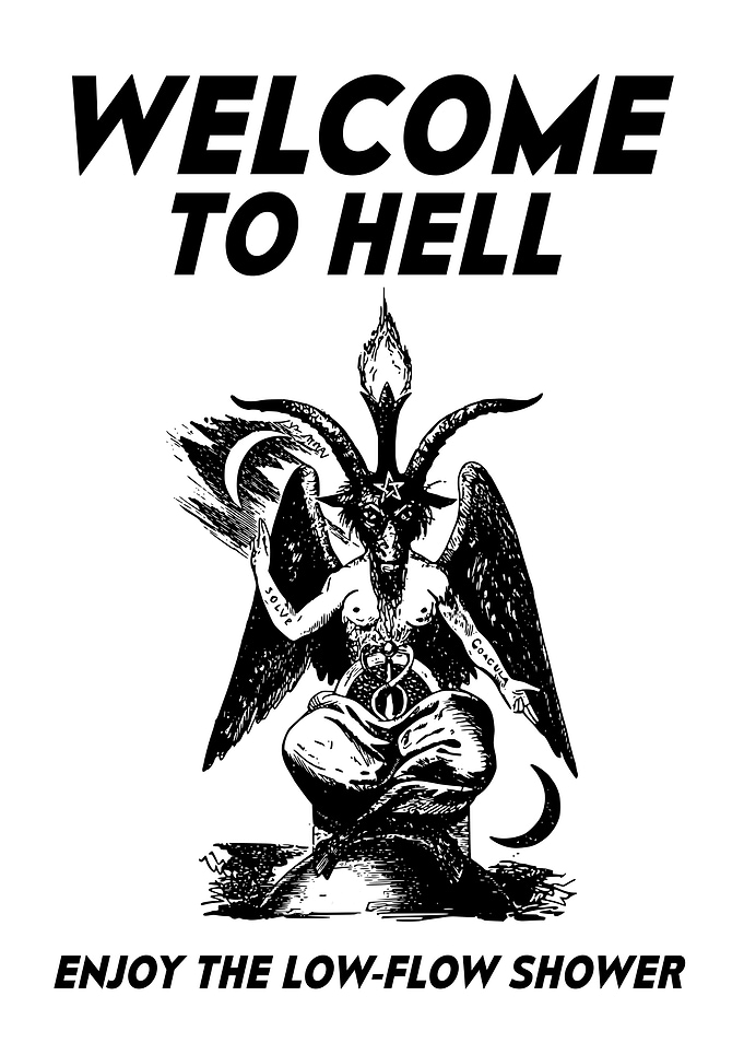 FUNNY LOW FLOW DEVIL