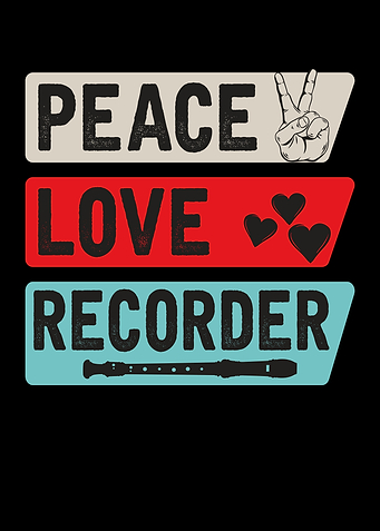 Peace Love Recorder