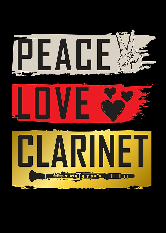 Peace Love Clarinet