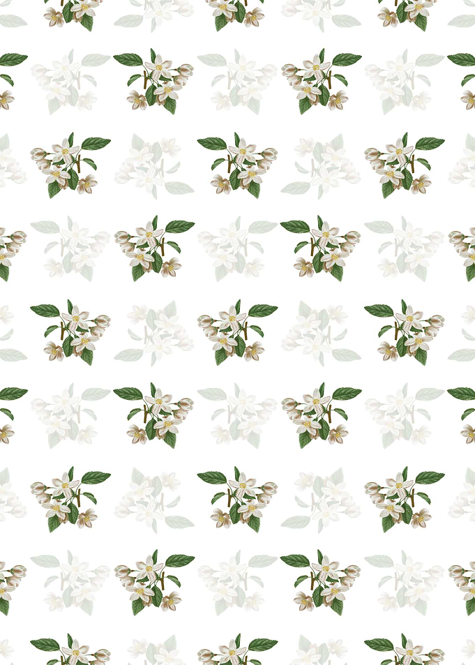 Floral Crabapple Pattern