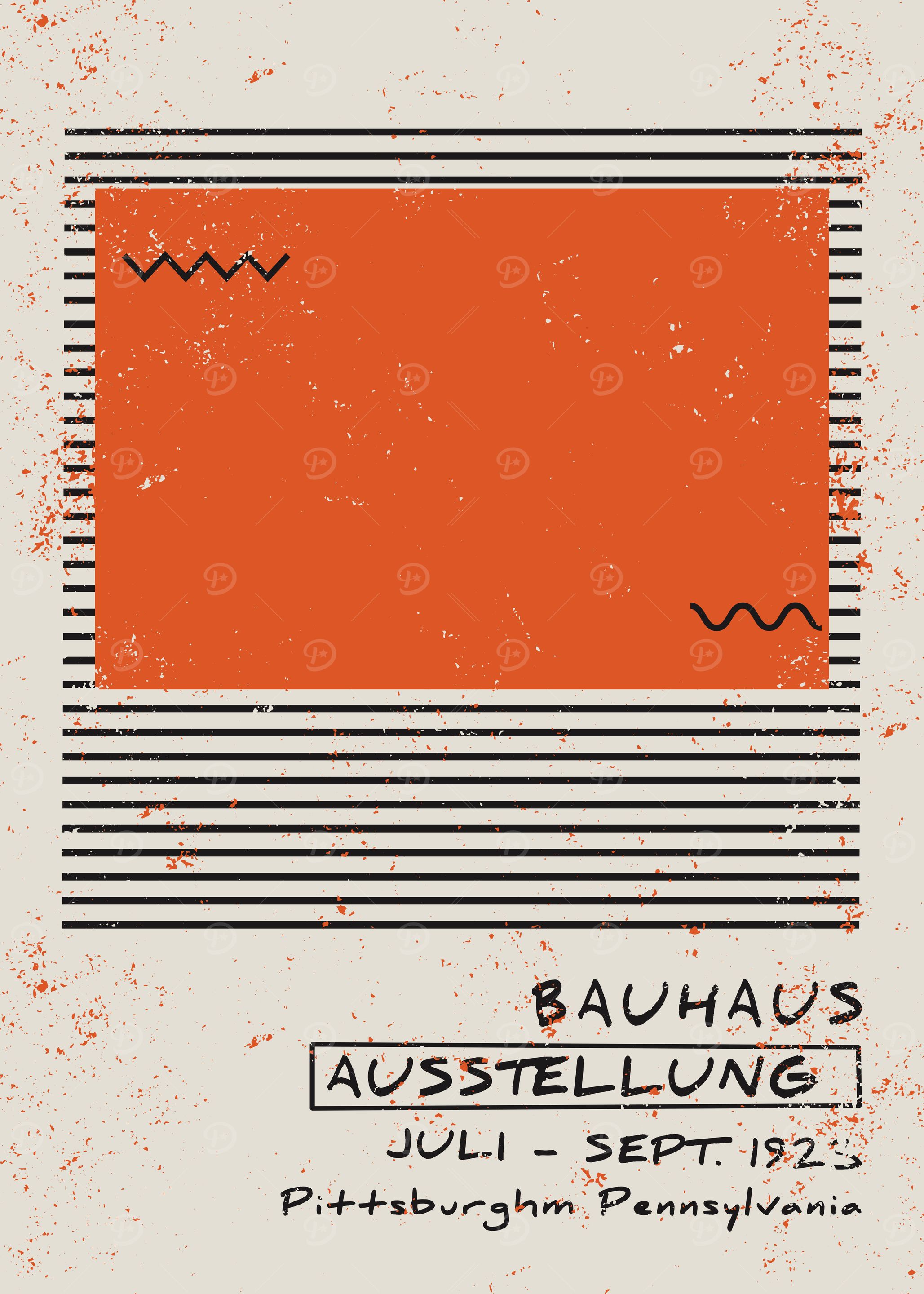 Retro Bauhaus Exhibition