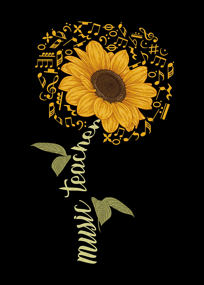 Sunflower Music Teacher
