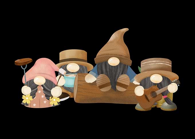 Camping Gnome Squad