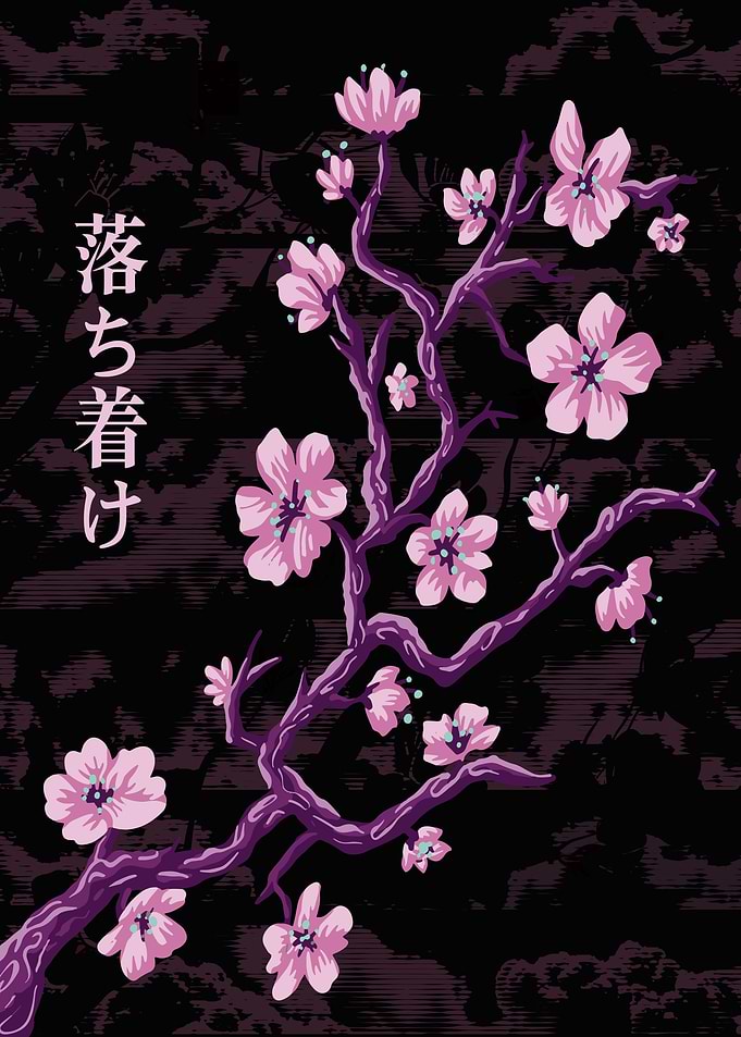 Aesthetic cherry blossom