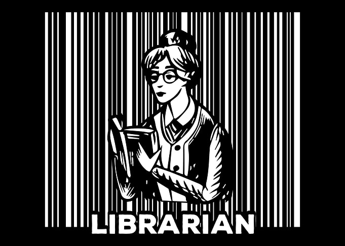 Librarian Bookworm Book