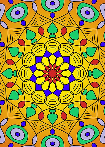 Yellow Mandala