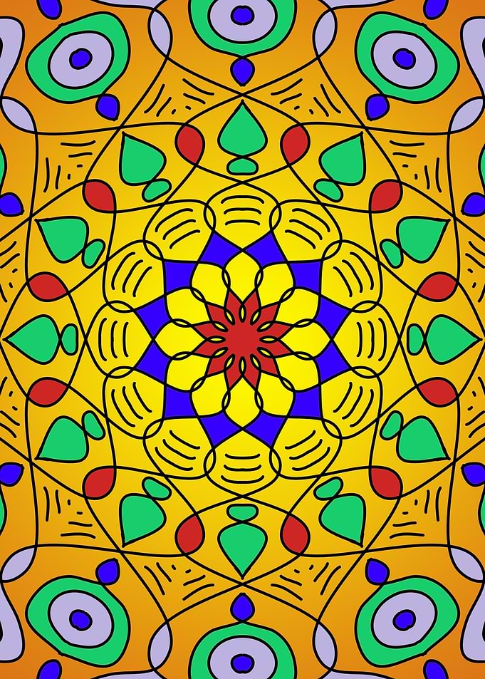 Yellow Mandala